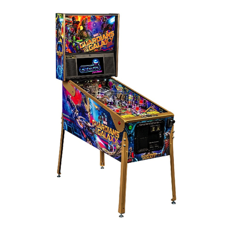 Stern Pinball GUARDIANS OF THE GALAXY PREMIUM User manual