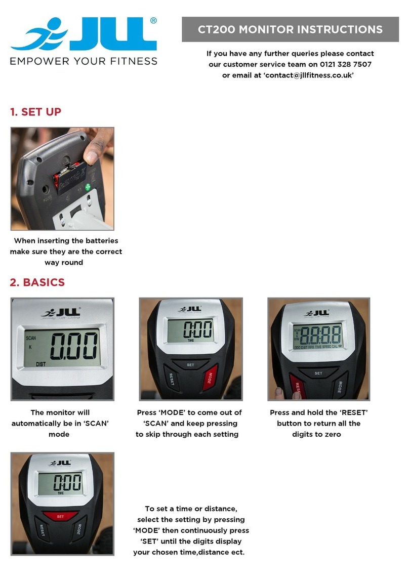 JLL CT200 User manual
