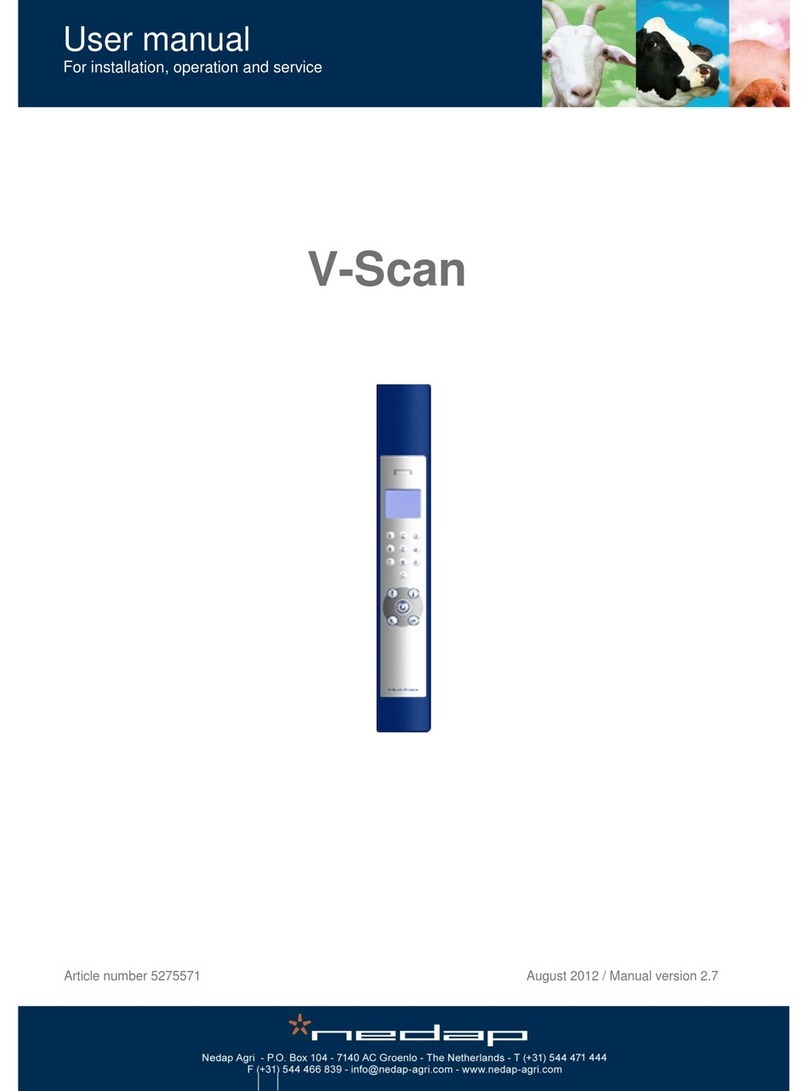 Nedap V-Scan user manual