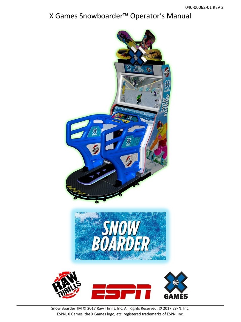ESPN X Games Snowboarder Operator's manual