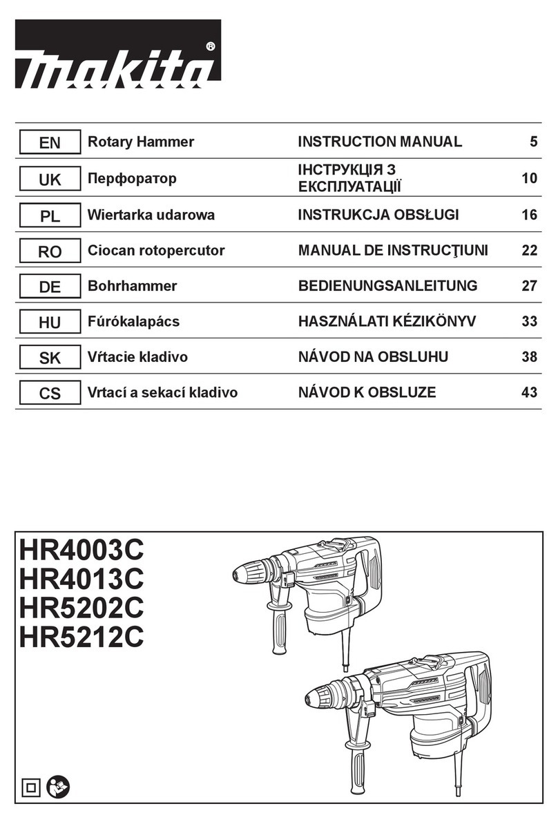 Makita HR4003C instruction manual