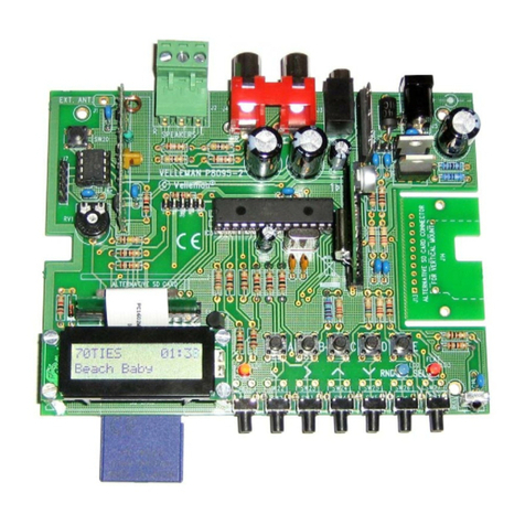 Velleman K8095 User manual