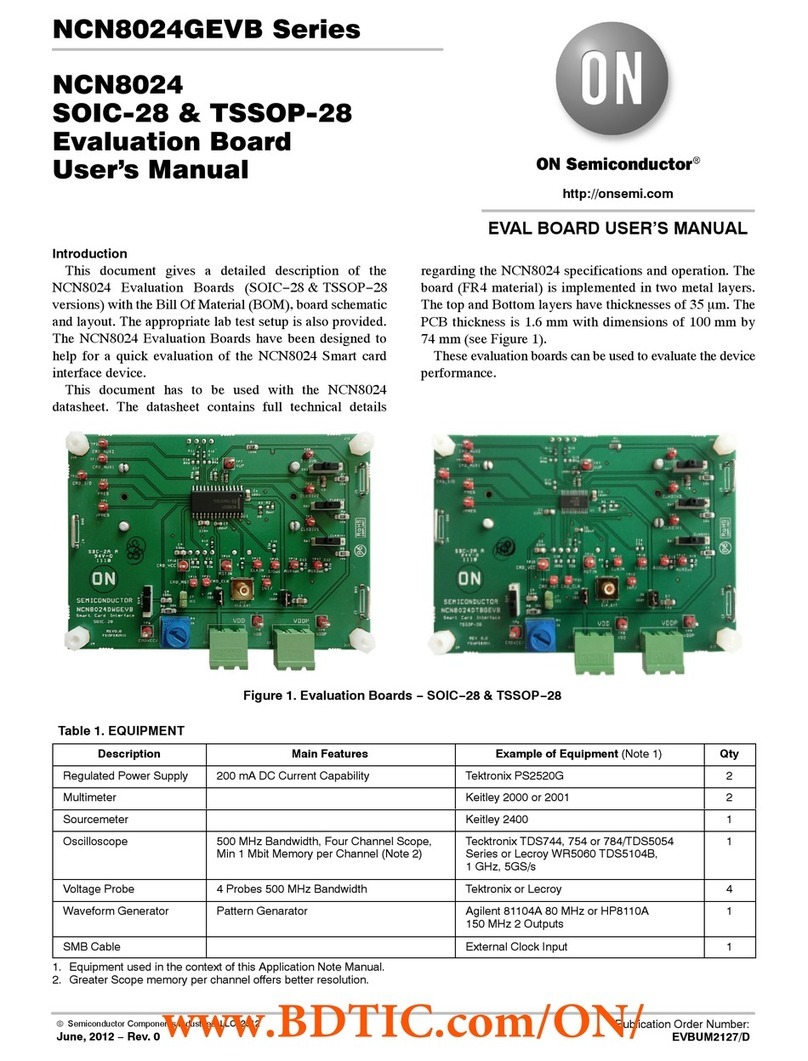 ON Semiconductor NCN8024GEVB Series User manual