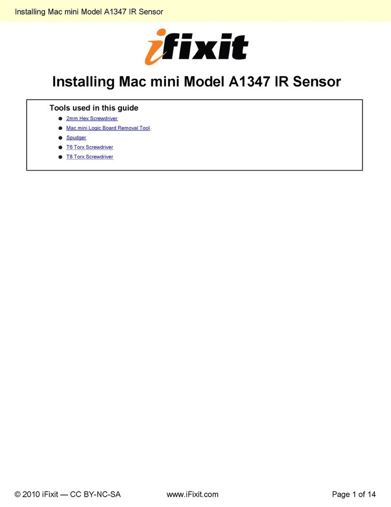 iFixit Mac Mini Model A1347 Installing iFixit Mac Mini Model A1347 Installing