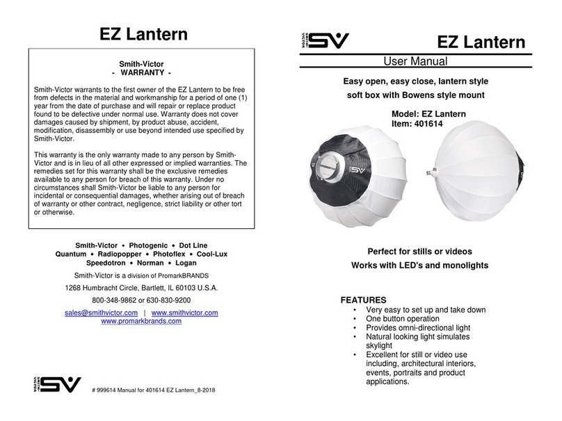 Smith-Victor EZ Lantern user manual