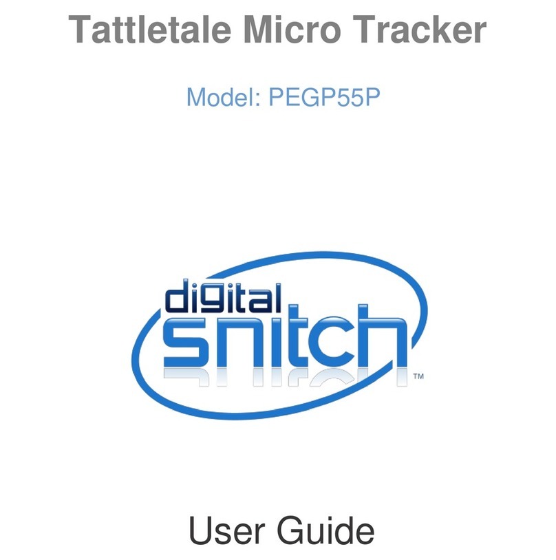 digital snitch Tattletale Micro Tracker PEGP55P user guide