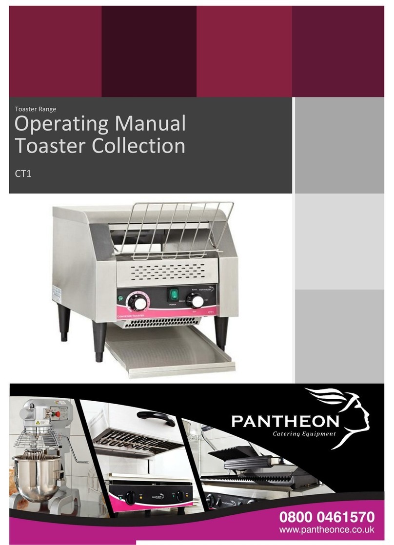 Pantheon CT1 operating manual