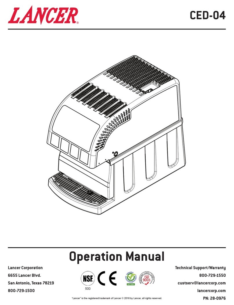 lancer CED-04 Operation manual