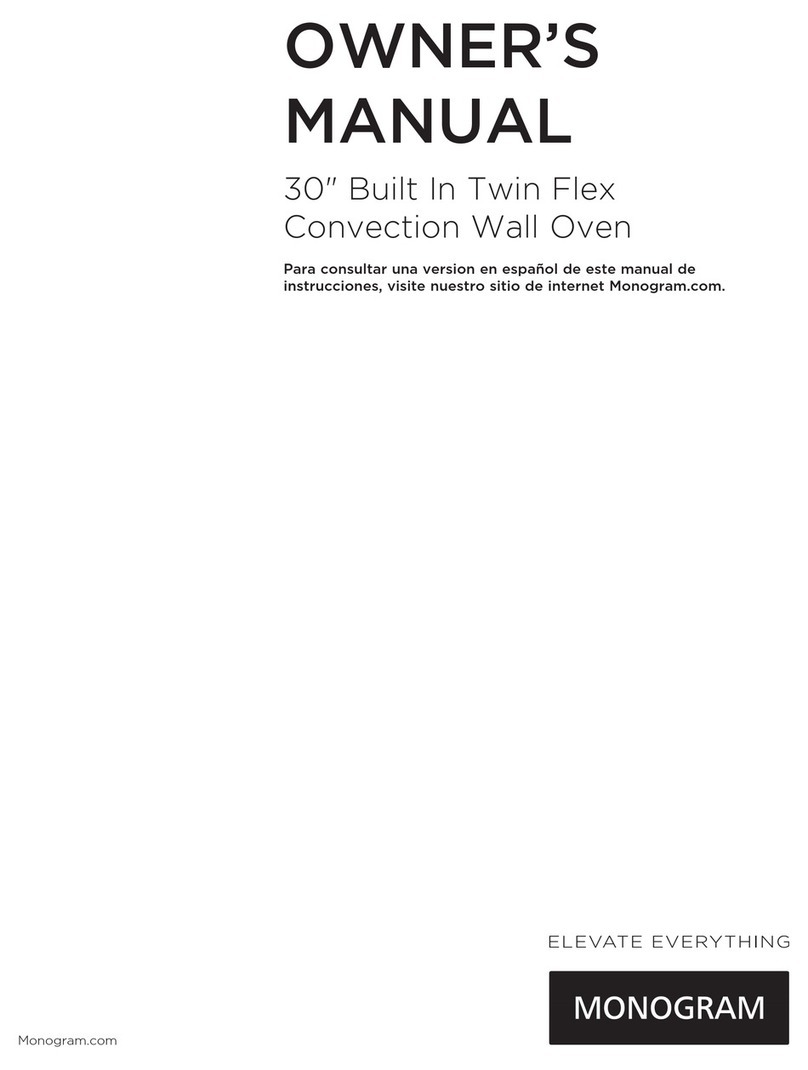 Monogram ZET1DJSS owner's manual