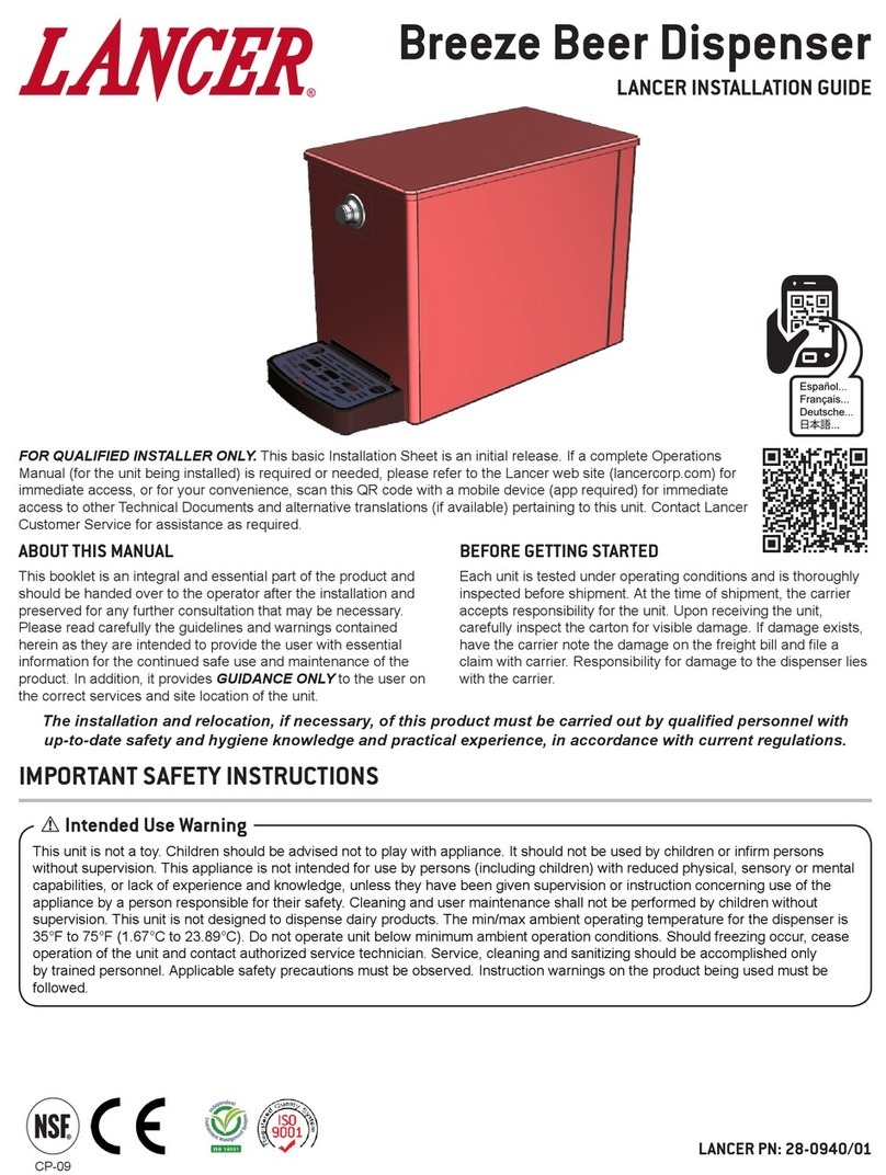 lancer Breeze Operating and maintenance instructions