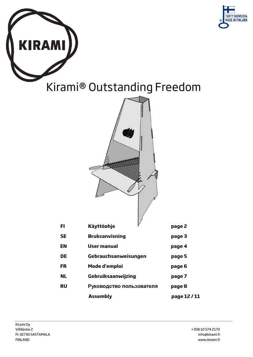 KIRAMI Outstanding Freedom user manual KIRAMI Outstanding Freedom user manual