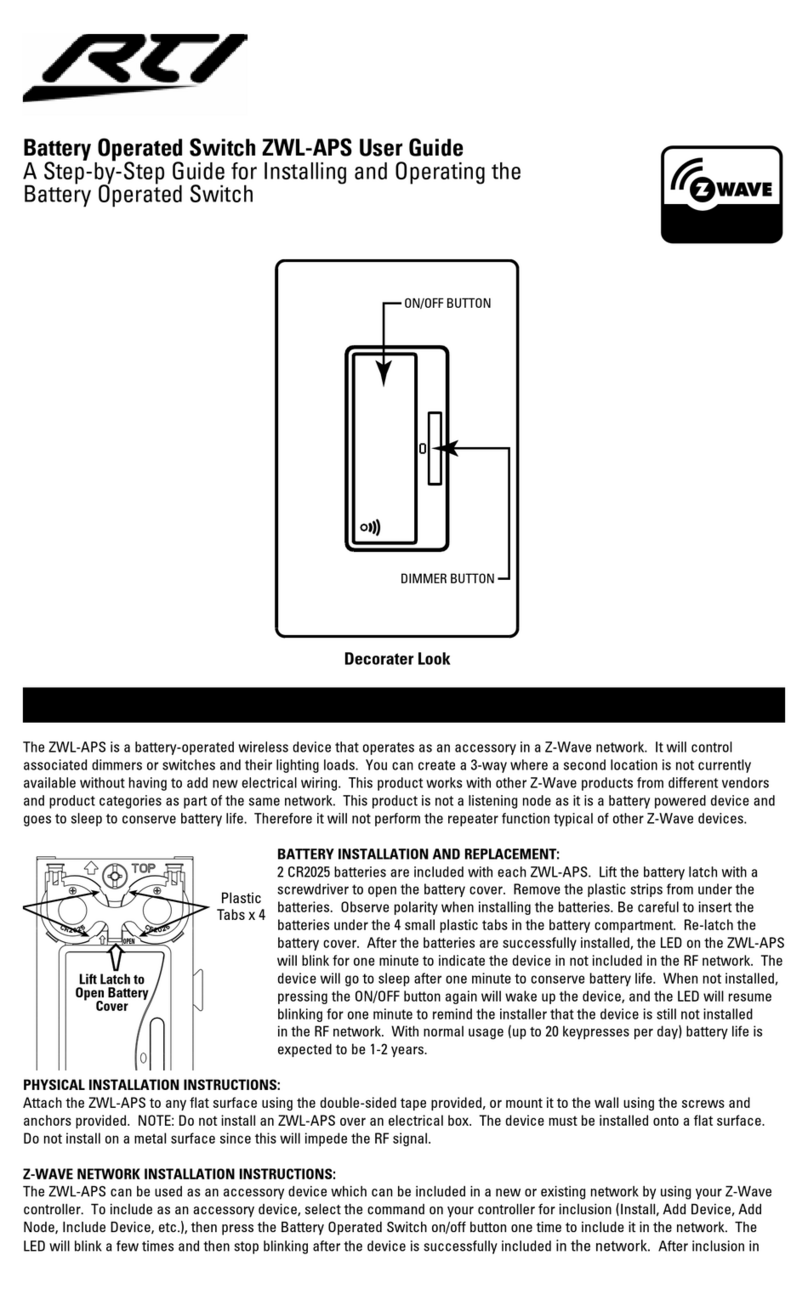 RTI ZWL-APS user guide