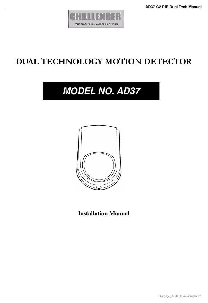 Challenger AD37 User manual
