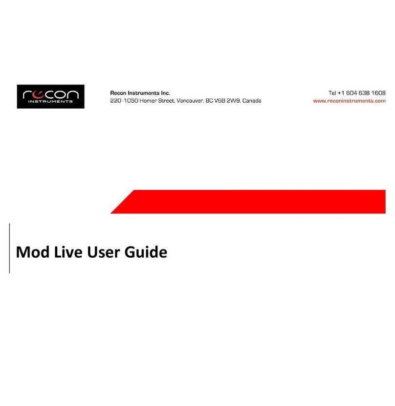 Recon MOD Live User manual