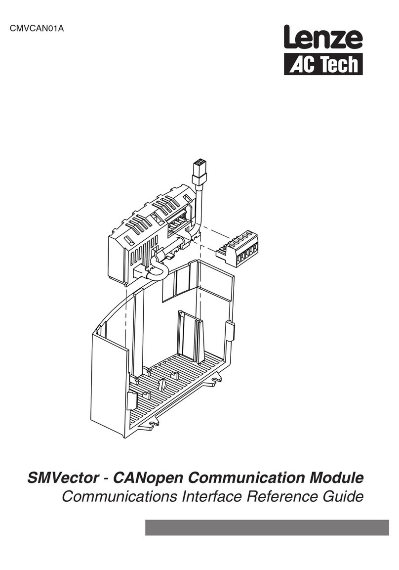 Lenze AC Tech SMVector reference guide