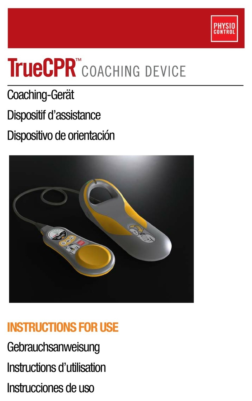 Physio Control TrueCPR Instructions for use