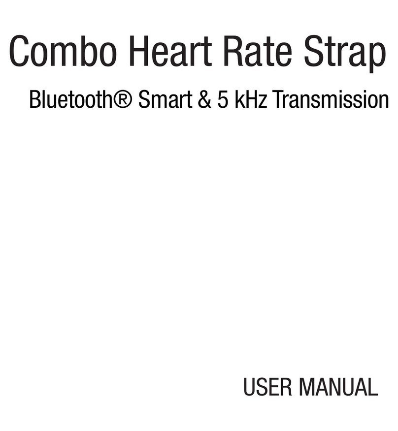 Salutron Combo Heart Rate Strap user manual
