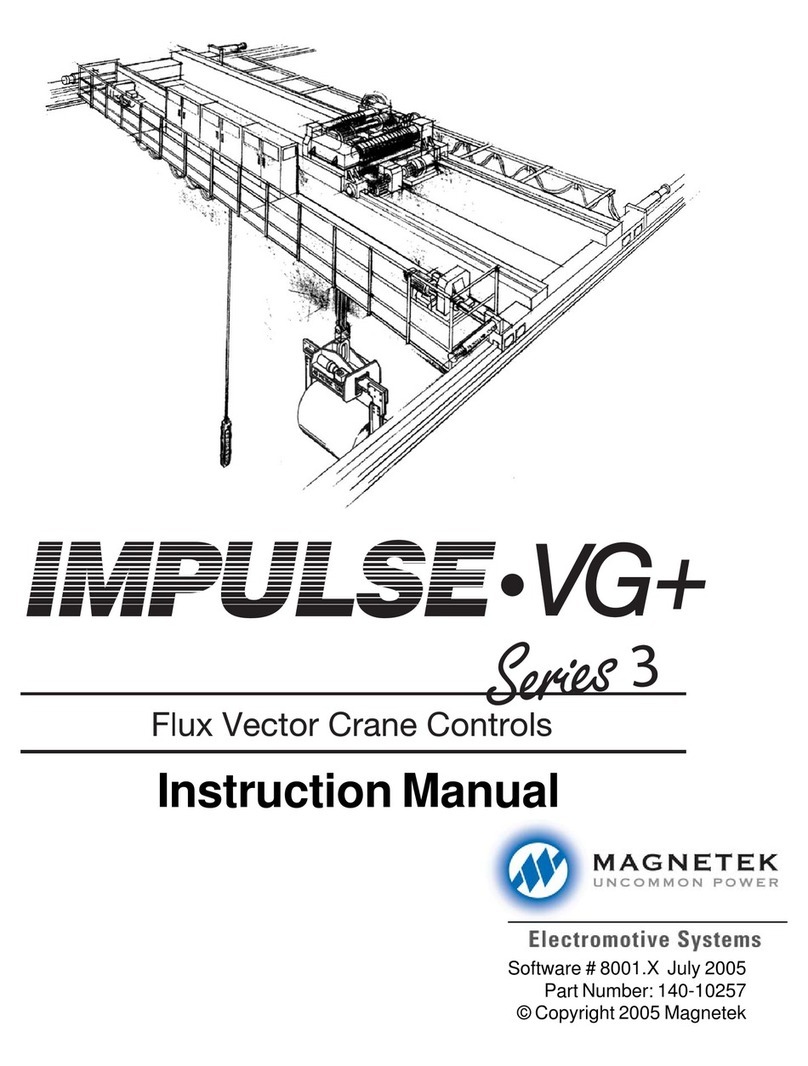 Magnetek IMPULSE VG+ Series 3 instruction manual