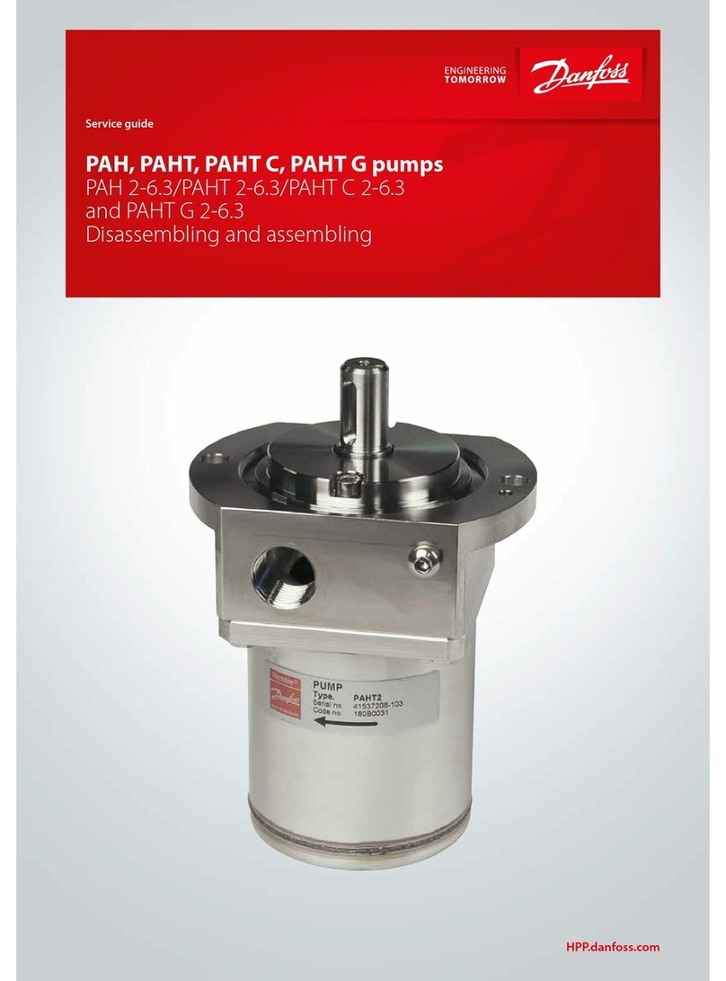 Danfoss PAH Series User manual