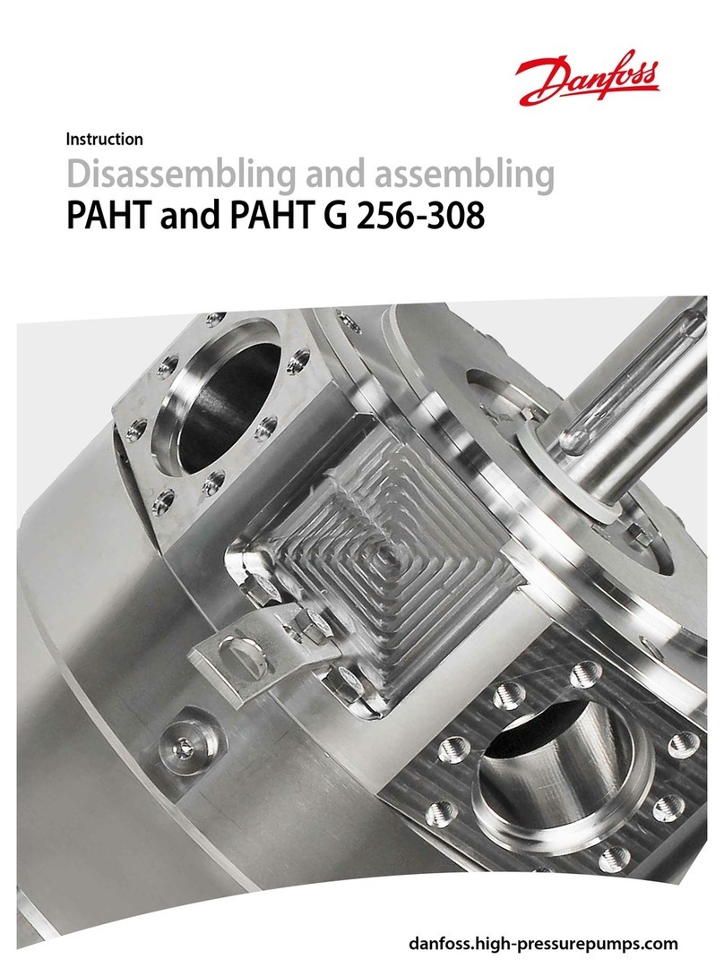 Danfoss PAHT Series User manual