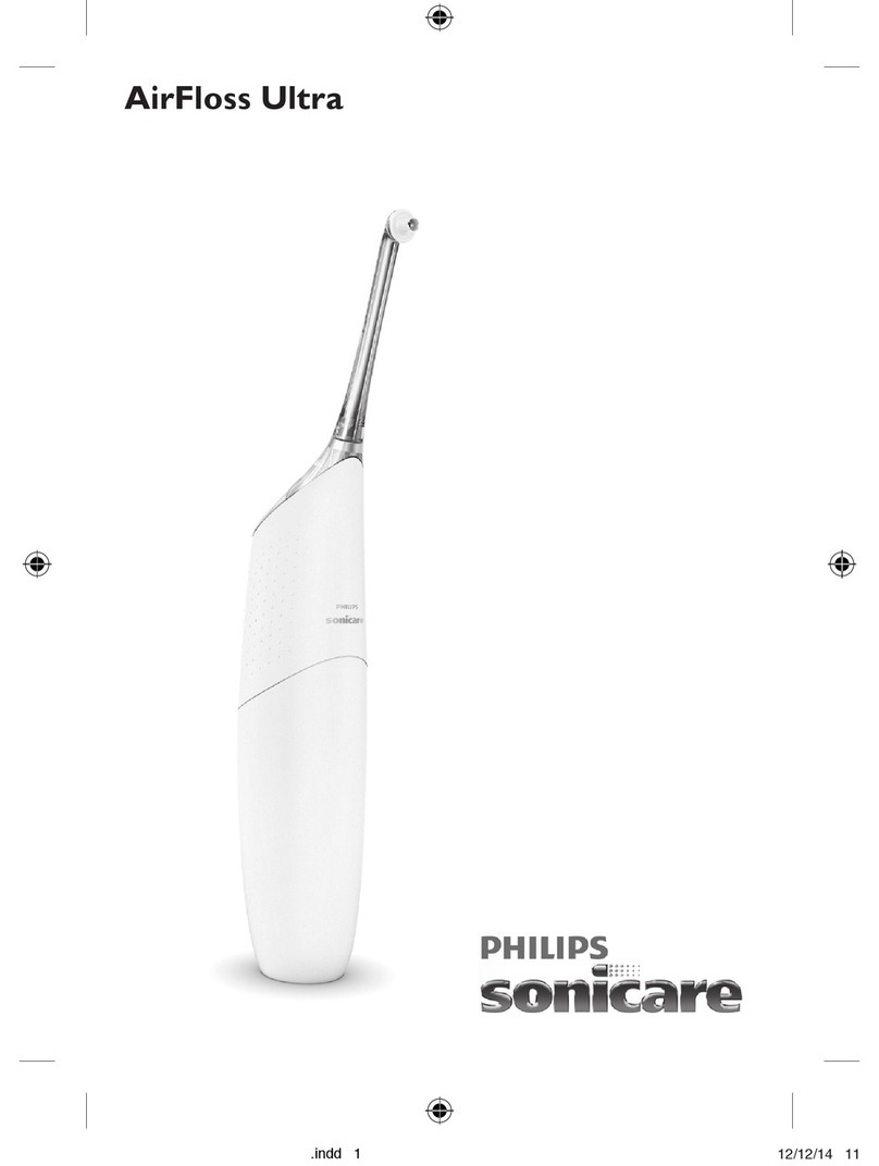 Philips sonicare AirFloss Ultra User manual Philips sonicare AirFloss Ultra User manual