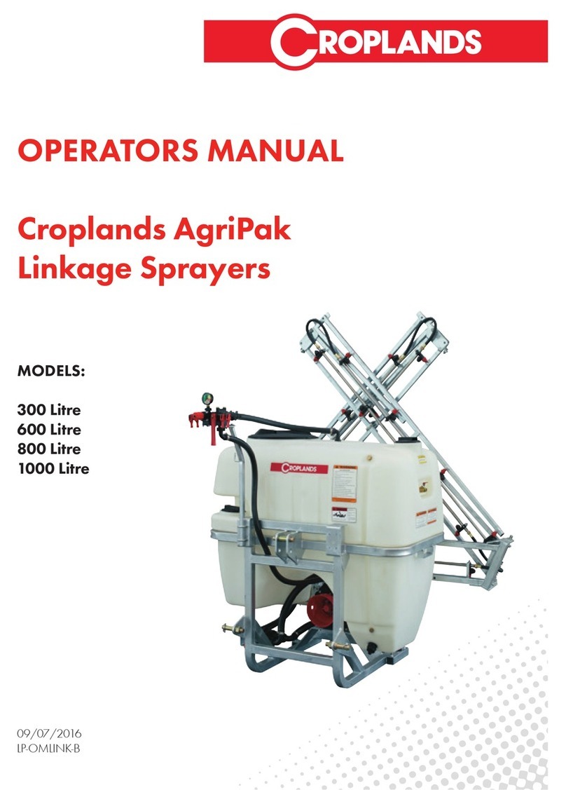 Croplands AgriPak LA300 Operator's manual