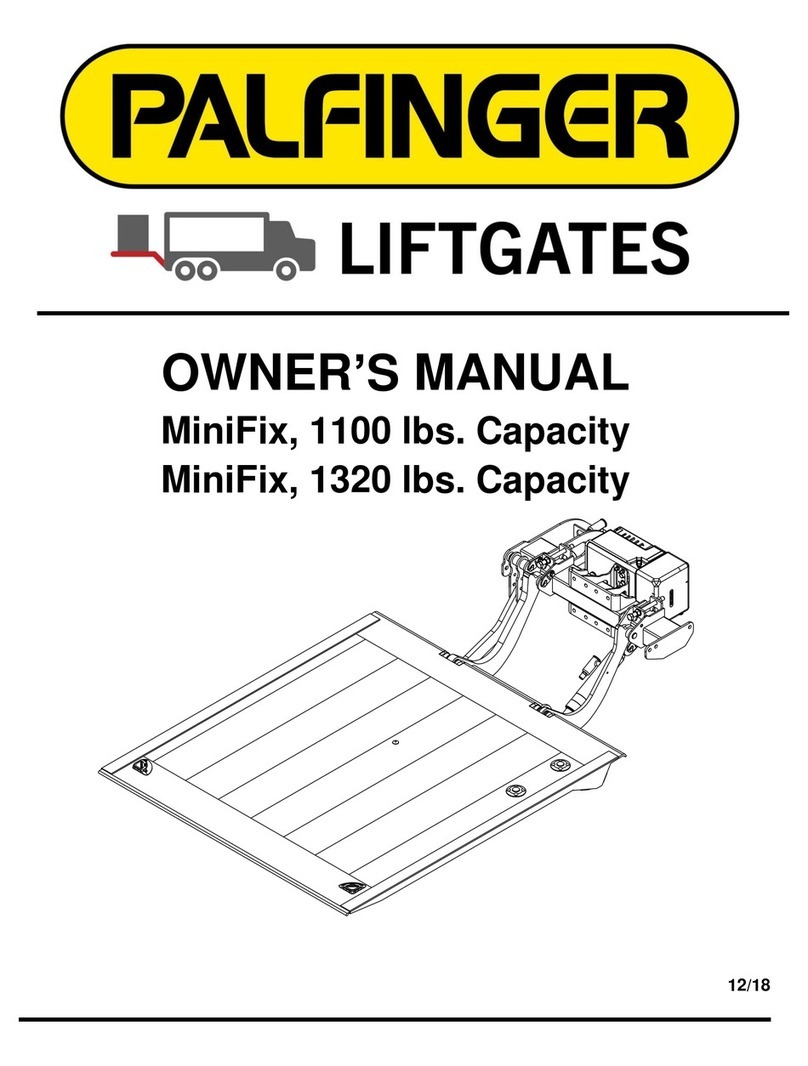 Palfinger MiniFix 1100 User manual