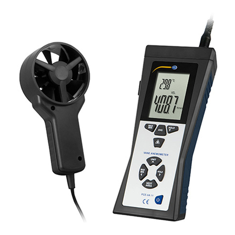 PCE Instruments PCE-VA 11 User manual