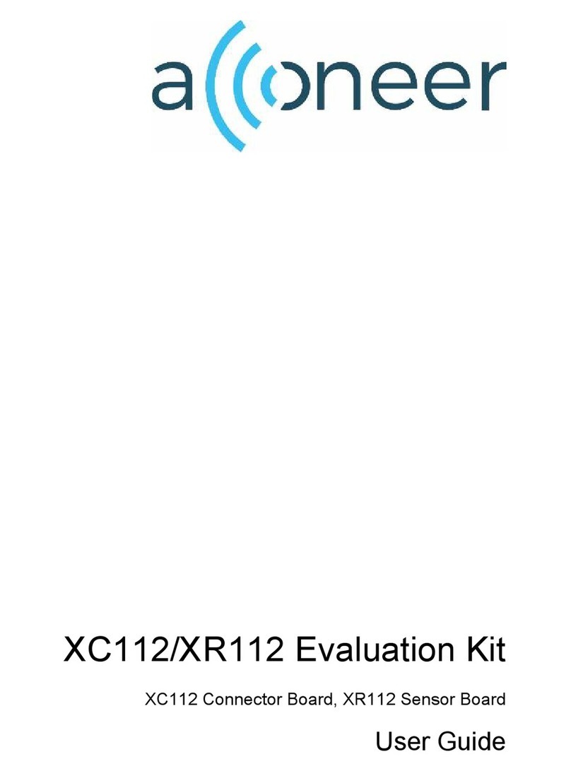 Acconeer XR112 user guide