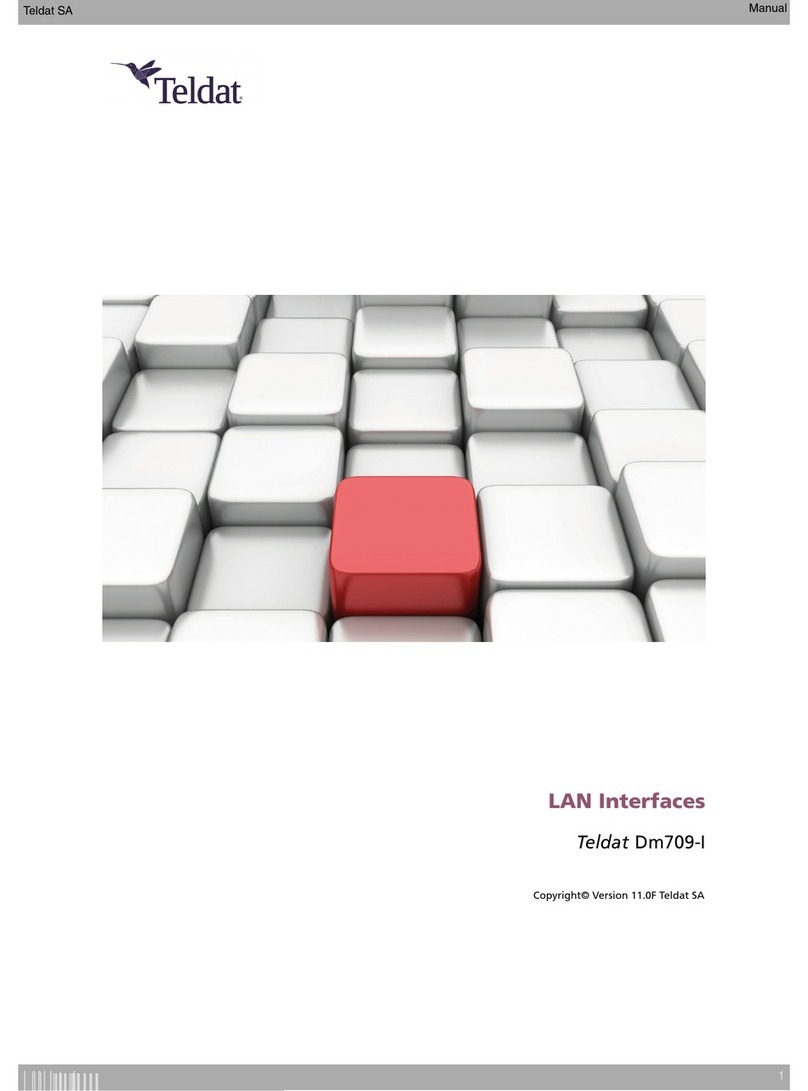 Teldat Dm709-I user manual