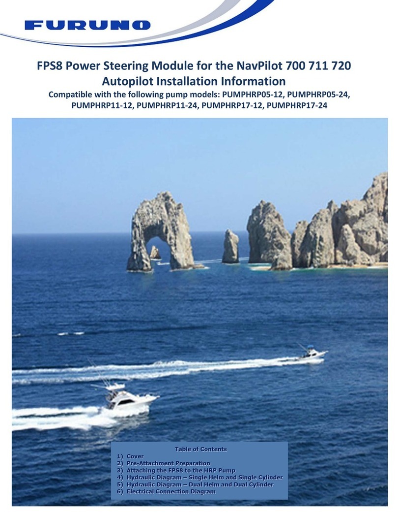 Furuno FPS8 Installation information