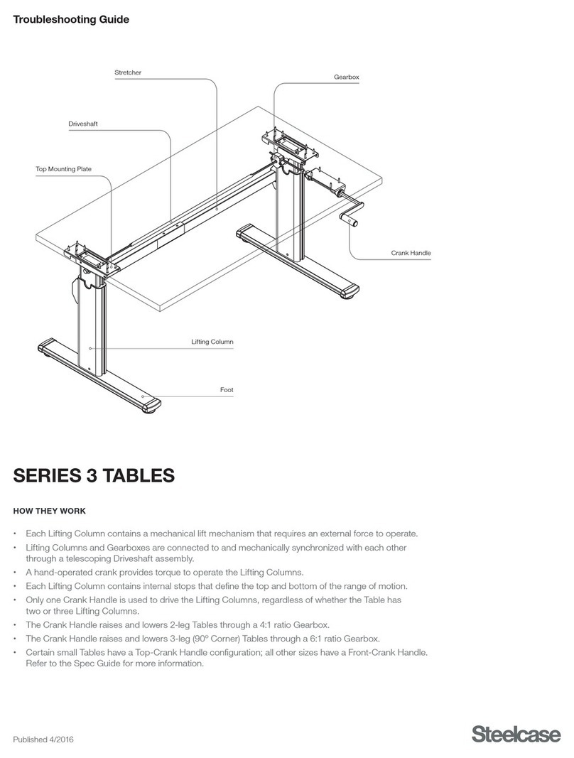 Steelcase 3 Series User manual