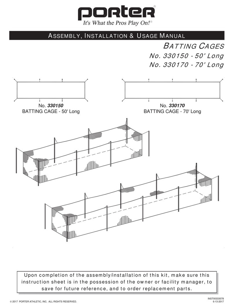 Porter 330150 Installation & user manual Porter 330150 Installation & user manual