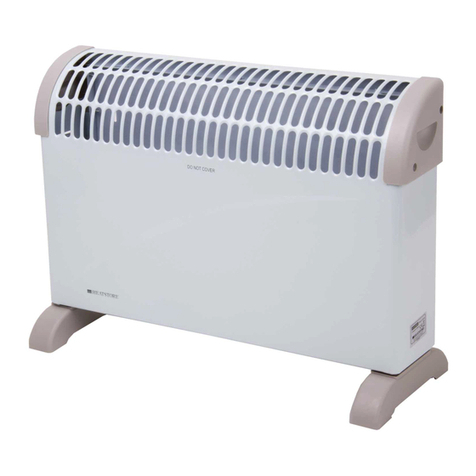 Heatstore HS2020XCN operating instructions