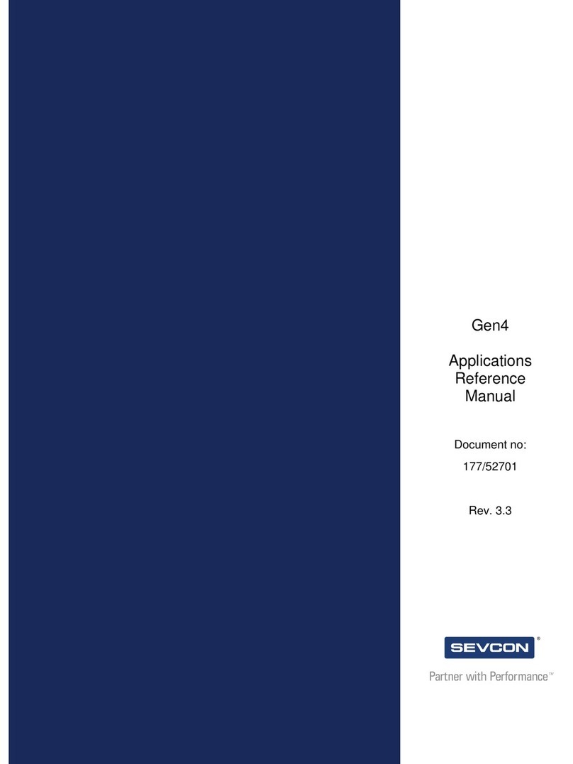 Sevcon Gen4 User manual