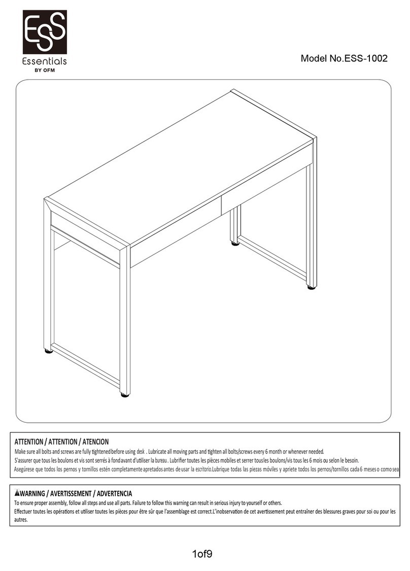 Essentials ESS-1002 User manual Essentials ESS-1002 User manual