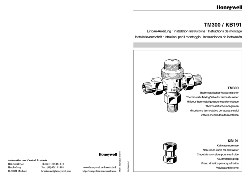 Honeywell TM300 User manual