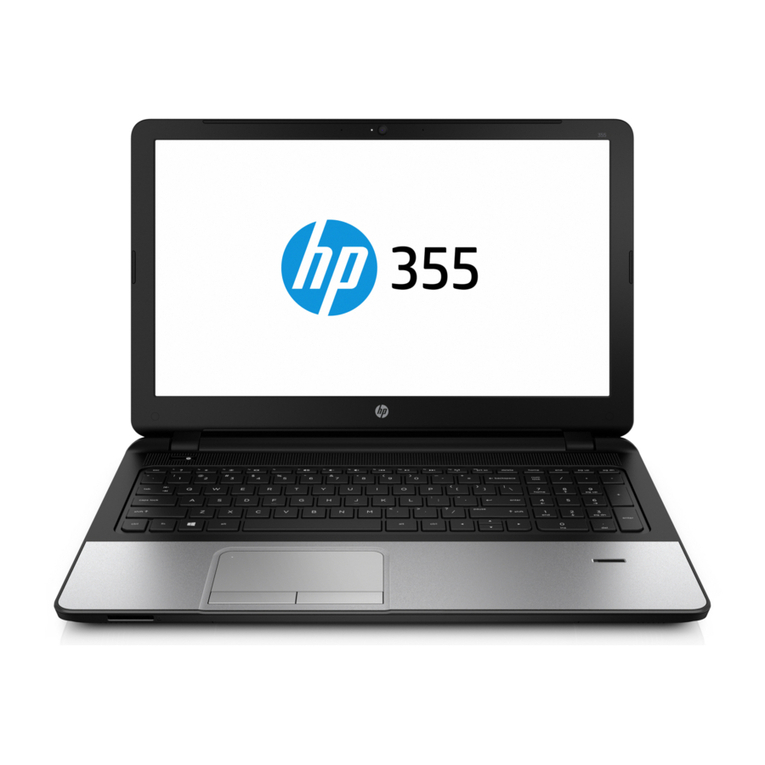 HP 355 G2 User manual