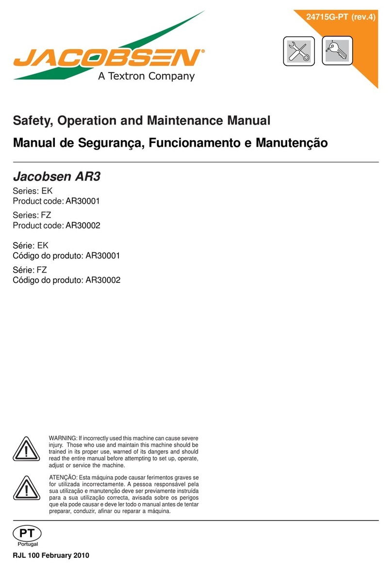 Jacobsen AR3 EF Series User manual