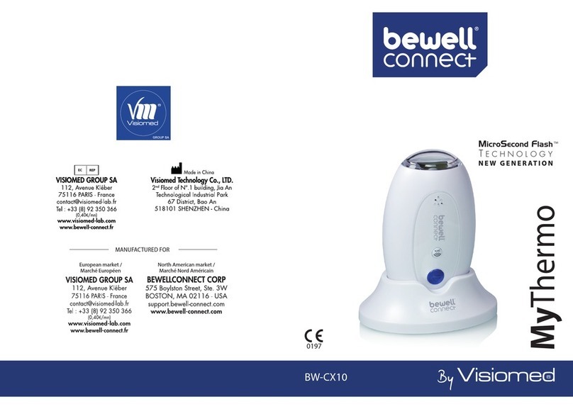 bewell connect MyThermo BW-CX10 user manual