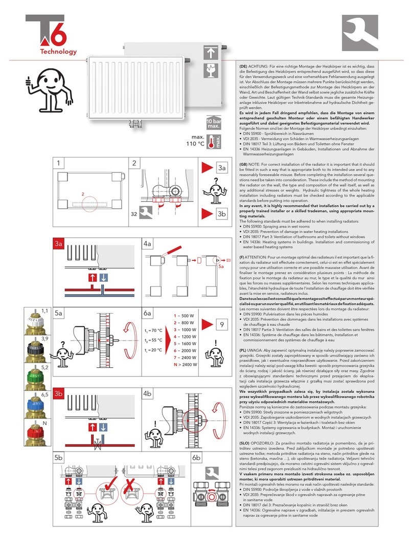 VOGEL&NOOT T6 User manual