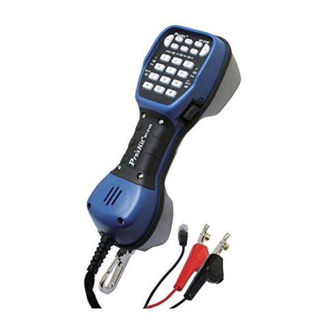 Pro's Kit MT-8100 user manual