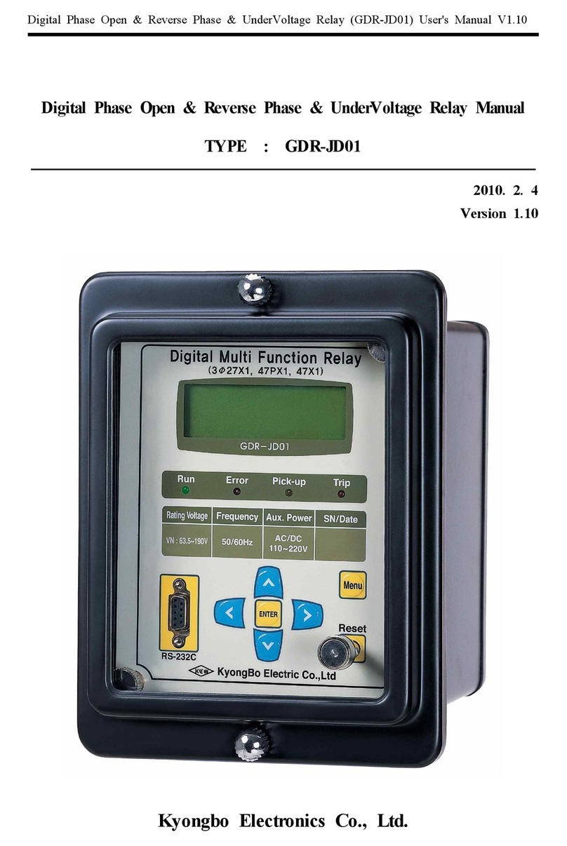 Kyongbo Electronics GDR-JD01 User manual