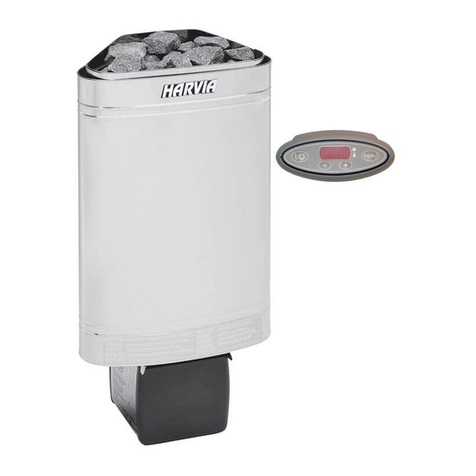 Harvia Delta D23EE Instructions for installation and use