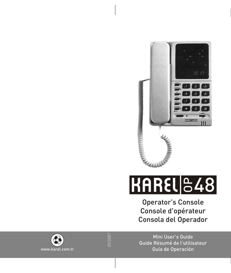 Karel OP48 user guide