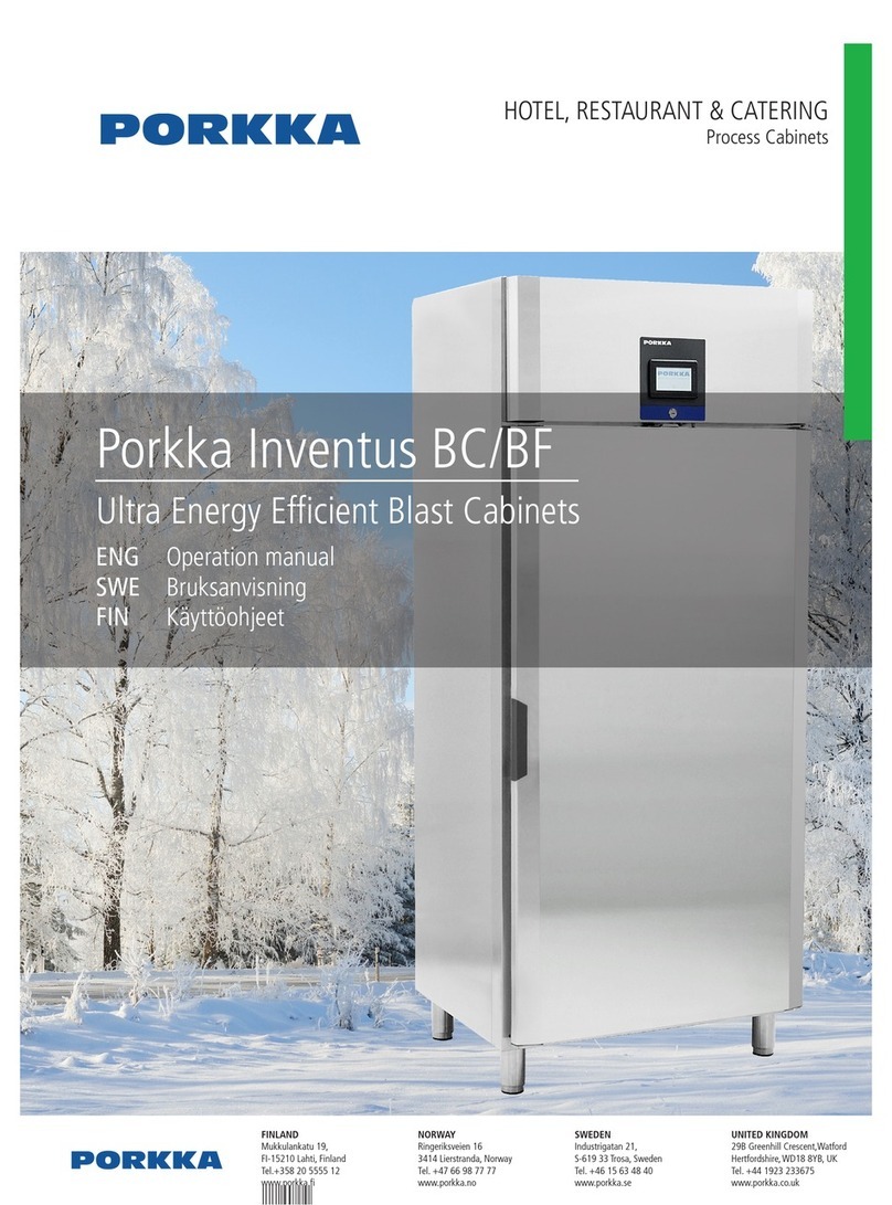 Porkka Inventus BC 960 Operation manual