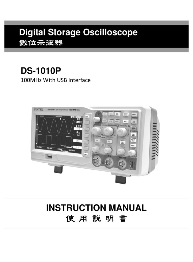 Pintek DS-1010P instruction manual
