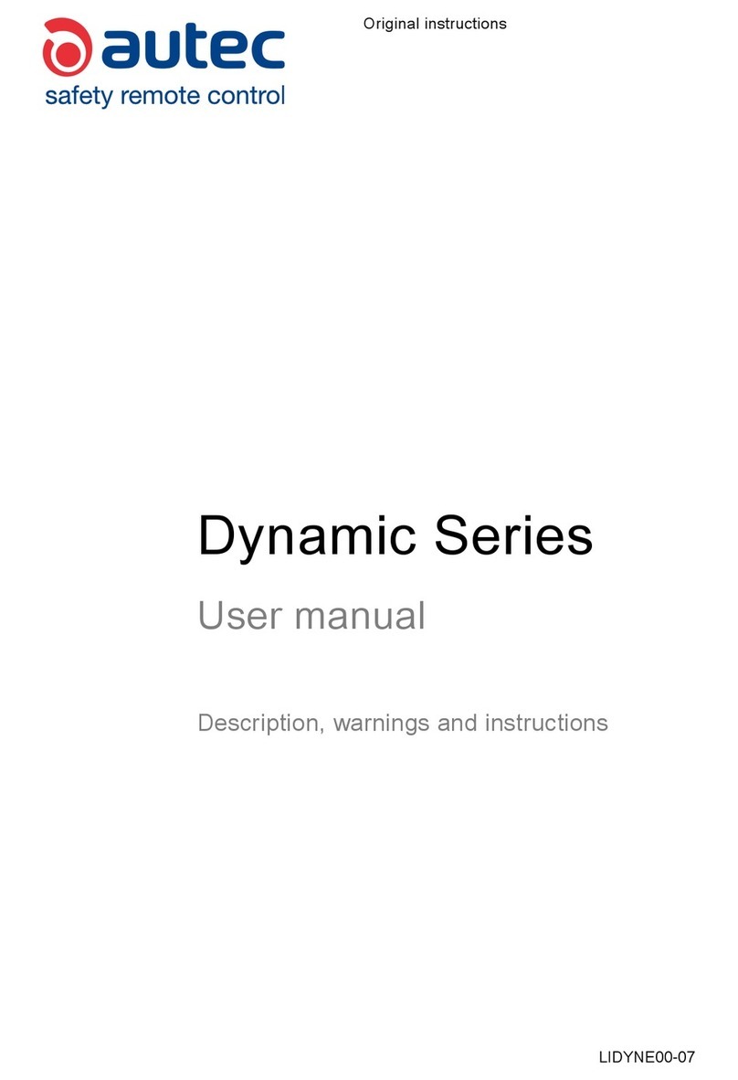 AUTEC Dynamic Series user manual