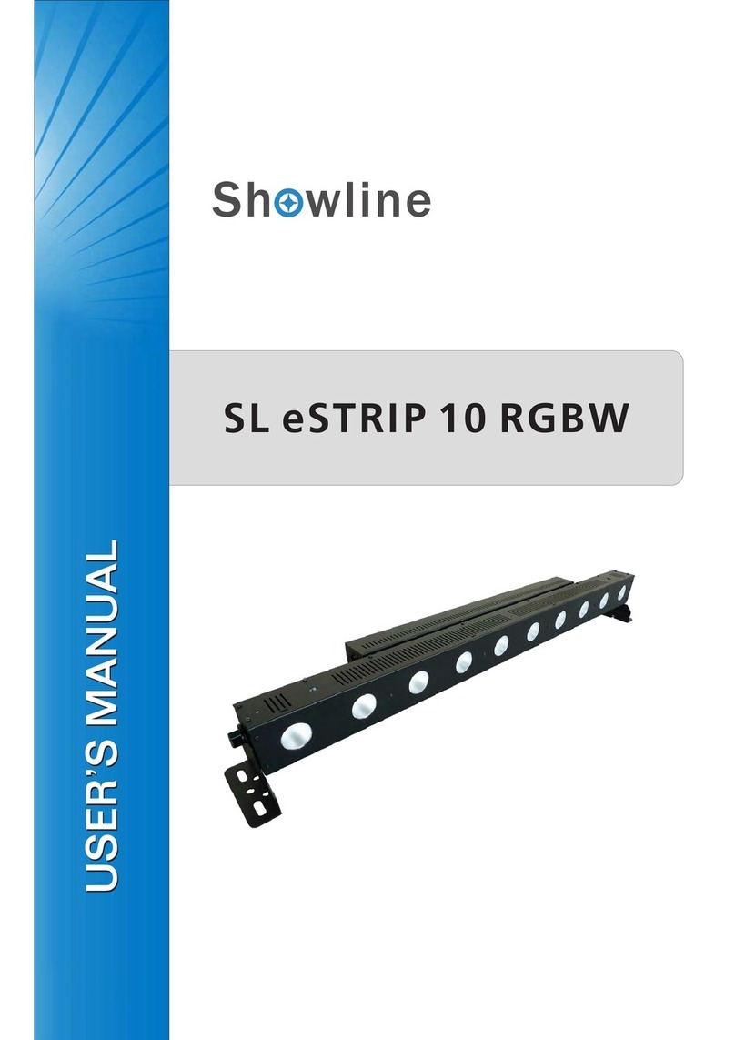 Showline SL eSTRIP 10 RGBW User manual