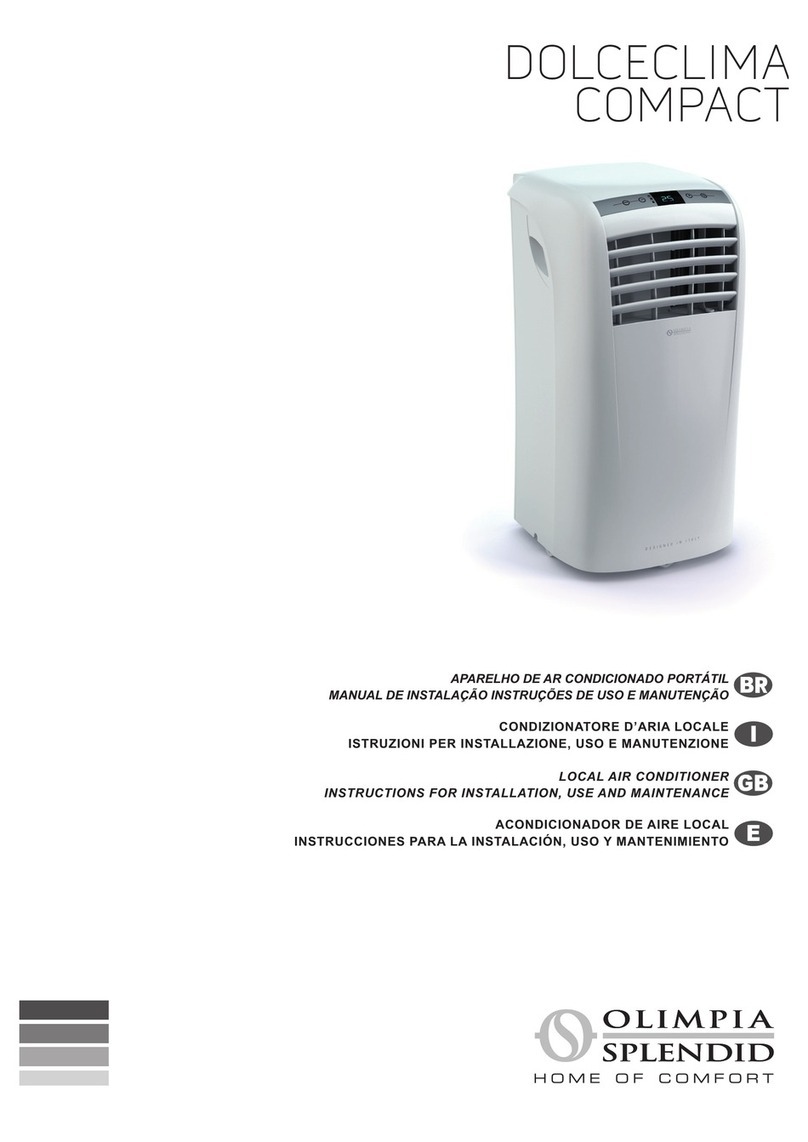 Olimpia splendid DOLCECLIMA COMPACT Parts list manual